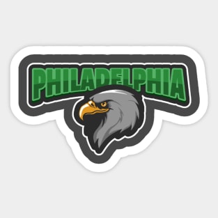 Philly Football Sticker